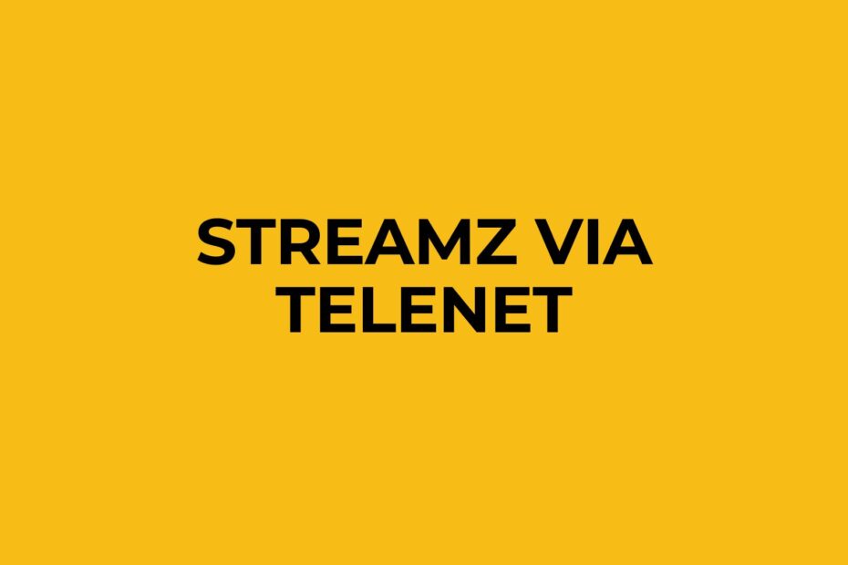 streamz telenet