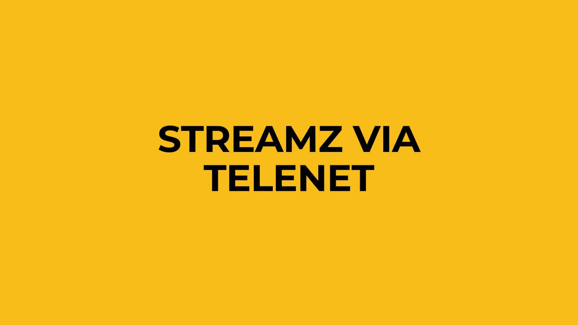 streamz telenet